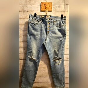 Universal Thread High Rise Skinny Jean Size 16/33R
